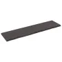 Tablero mesa madera roble tratada marrón oscuro 160x40x(2-4) cm by vidaXL, Table tops - Ref: Foro24-3156446, Price: 90,30 €, ...