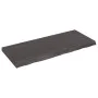 Dark brown treated oak wood table top 120x50x(2-6) cm by vidaXL, Table tops - Ref: Foro24-3156437, Price: 100,01 €, Discount: %