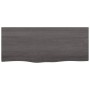 Tablero mesa madera roble tratada marrón oscuro 100x40x(2-6) cm de vidaXL, Tableros para mesas - Ref: Foro24-3156427, Precio:...