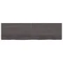 Dark brown treated oak wood table top 180x50x(2-6) cm by vidaXL, Table tops - Ref: Foro24-3156455, Price: 143,82 €, Discount: %