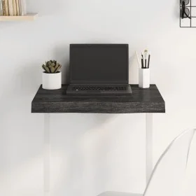Dark brown treated oak wood table top 60x40x(2-6) cm by vidaXL, Table tops - Ref: Foro24-3156409, Price: 65,96 €, Discount: %