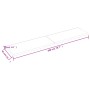Tablero mesa madera roble tratada marrón oscuro 200x40x(2-4) cm de vidaXL, Tableros para mesas - Ref: Foro24-3156458, Precio:...