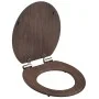 SCHÜTTE Toilet seat with soft close DARK WOOD MDF by SCHÜTTE, Toilet and bidet seats - Ref: Foro24-435087, Price: 61,95 €, Di...