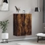 Armario de pared madera ingeniería roble ahumado 69,5x34x90 cm de vidaXL, Aparadores - Ref: Foro24-834983, Precio: 83,59 €, D...