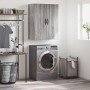 Armario de pared madera ingeniería gris Sonoma 69,5x34x90 cm de vidaXL, Aparadores - Ref: Foro24-834984, Precio: 71,70 €, Des...