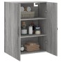 Armario de pared madera ingeniería gris Sonoma 69,5x34x90 cm de vidaXL, Aparadores - Ref: Foro24-834984, Precio: 71,70 €, Des...
