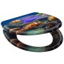 SCHÜTTE Asiento de WC duroplast con cierre suave estampado SEA LIFE de SCHÜTTE, Asientos de inodoros y bidés - Ref: Foro24-43...