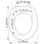 SCHÜTTE Asiento de WC duroplast con cierre suave estampado SEA LIFE de SCHÜTTE, Asientos de inodoros y bidés - Ref: Foro24-43...