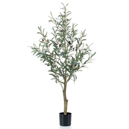 Emerald Olivo artificial en maceta de plástico 115 cm de Emerald, Flora artificial - Ref: Foro24-435922, Precio: 89,62 €, Des...