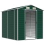 Cobertizo de jardín acero galvanizado verde 191x215x198 cm de vidaXL, Cobertizos - Ref: Foro24-3188232, Precio: 347,43 €, Des...