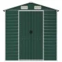 Cobertizo de jardín acero galvanizado verde 191x130x198 cm de vidaXL, Cobertizos - Ref: Foro24-3188231, Precio: 238,90 €, Des...