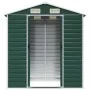 Cobertizo de jardín acero galvanizado verde 191x130x198 cm de vidaXL, Cobertizos - Ref: Foro24-3188231, Precio: 238,90 €, Des...