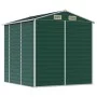Cobertizo de jardín acero galvanizado verde 191x215x198 cm de vidaXL, Cobertizos - Ref: Foro24-3188232, Precio: 347,75 €, Des...