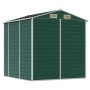 Cobertizo de jardín acero galvanizado verde 191x215x198 cm de vidaXL, Cobertizos - Ref: Foro24-3188232, Precio: 347,43 €, Des...