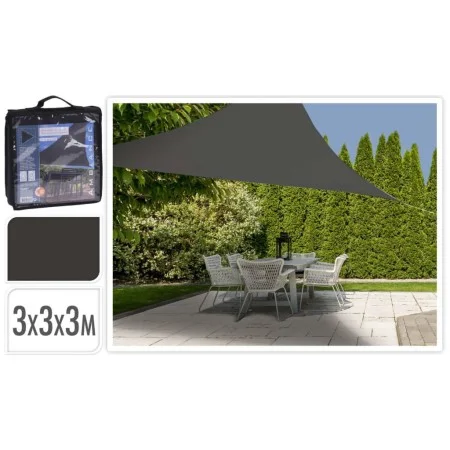 ProGarden Toldo de tela triangular gris oscuro 3x3x3 m de ProGarden, Sombrillas - Ref: Foro24-436319, Precio: 18,39 €, Descue...