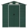 Cobertizo de jardín acero galvanizado verde 191x300x198 cm de vidaXL, Cobertizos - Ref: Foro24-3188233, Precio: 394,62 €, Des...