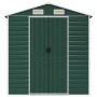 Cobertizo de jardín acero galvanizado verde 191x300x198 cm de vidaXL, Cobertizos - Ref: Foro24-3188233, Precio: 435,89 €, Des...