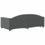 Sofá cama nido tela gris oscuro 90x190 cm de vidaXL, Camas y somieres - Ref: Foro24-3197199, Precio: 249,14 €, Descuento: %