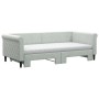 Sofá cama nido con colchón terciopelo gris claro 90x190 cm de vidaXL, Camas y somieres - Ref: Foro24-3197808, Precio: 422,67 ...