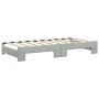 Sofá cama nido con colchón terciopelo gris claro 90x190 cm de vidaXL, Camas y somieres - Ref: Foro24-3197808, Precio: 422,67 ...