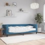 Sofá cama con colchón terciopelo azul 80x200 cm de vidaXL, Camas y somieres - Ref: Foro24-3197739, Precio: 318,13 €, Descuent...