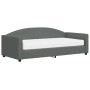 Sofá cama con colchón tela gris oscuro 90x190 cm de vidaXL, Camas y somieres - Ref: Foro24-3197181, Precio: 309,31 €, Descuen...