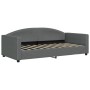 Sofá cama nido con colchón tela gris oscuro 90x190 cm de vidaXL, Camas y somieres - Ref: Foro24-3197217, Precio: 414,86 €, De...