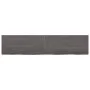 Tablero de mesa madera de roble tratada gris oscuro 220x50x4 cm de vidaXL, Tableros para mesas - Ref: Foro24-3156466, Precio:...