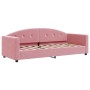 Sofá cama terciopelo rosa 80x200 cm de vidaXL, Camas y somieres - Ref: Foro24-354132, Precio: 182,70 €, Descuento: %