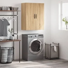 Sonoma oak engineered wood wall cabinet 69.5x34x90 cm by vidaXL, Sideboards - Ref: Foro24-834981, Price: 80,73 €, Discount: %
