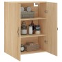 Armario de pared madera ingeniería roble Sonoma 69,5x34x90 cm de vidaXL, Aparadores - Ref: Foro24-834981, Precio: 81,94 €, De...