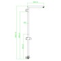 SCHÜTTE Barra de ducha fija MARSEILLE cromado de SCHÜTTE, Adaptadores y brazos de ducha - Ref: Foro24-438694, Precio: 108,88 ...