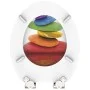 SCHÜTTE Toilet seat with soft close COLORFUL STONES by SCHÜTTE, Toilet and bidet seats - Ref: Foro24-438741, Price: 63,82 €, ...