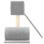 Rascador para gatos con postes de sisal gris claro 59 cm en Mobiliario para gatos | Comprar online en Foru.es