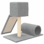 Rascador para gatos con postes de sisal gris claro 59 cm en Mobiliario para gatos | Comprar online en Foru.es