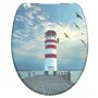 SCHÜTTE Asiento de inodoro con cierre suave LIGHTHOUSE de SCHÜTTE, Asientos de inodoros y bidés - Ref: Foro24-438762, Precio:...