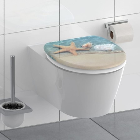 SCHÜTTE Asiento de inodoro con cierre suave BEACH de SCHÜTTE, Asientos de inodoros y bidés - Ref: Foro24-438771, Precio: 36,2...
