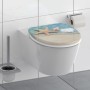 SCHÜTTE Asiento de inodoro con cierre suave BEACH de SCHÜTTE, Asientos de inodoros y bidés - Ref: Foro24-438771, Precio: 36,2...