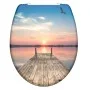 SCHÜTTE Toilet seat soft close quick release SUNSET SKY by SCHÜTTE, Toilet and bidet seats - Ref: Foro24-438777, Price: 42,33...
