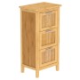EISL Mueble de cuarto de baño con 3 cajones de bambú 30x42x82 cm de EISL, Tocadores de baño - Ref: Foro24-438812, Precio: 121...