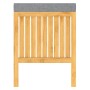 EISL Cesto lavandería 2-en-1 asiento amortiguador bambú 39x39x52,5 cm de EISL, Cestas para ropa - Ref: Foro24-438814, Precio:...
