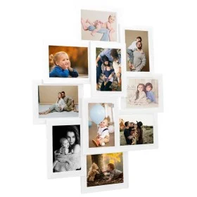 Marco de fotos collage para foto de 10x(13x18 cm) blanco MDF by vidaXL, Photo frames - Ref: Foro24-332781, Price: 46,37 €, Di...
