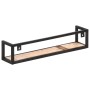Estantes de pared 2 unidades 80 cm madera maciza reciclada de vidaXL, Estantes y estanterías - Ref: Foro24-320671, Precio: 76...