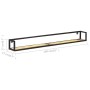Estantes de pared 2 unidades 160 cm madera maciza reciclada de vidaXL, Estantes y estanterías - Ref: Foro24-320677, Precio: 1...