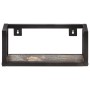 Estantes de pared 2 unidades 40 cm madera maciza reciclada de vidaXL, Estantes y estanterías - Ref: Foro24-320668, Precio: 48...