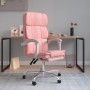Silla de oficina reclinable cuero sintético rosa de vidaXL, Sillas de oficina - Ref: Foro24-349633, Precio: 116,93 €, Descuen...