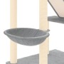 Árbol rascador para gatos suelo a techo gris claro 277-303 cm en Mobiliario para gatos | Comprar online en Foru.es