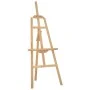 Caballete de pintura madera maciza pino 53,5x95x127 cm de vidaXL, Caballetes de oficina - Ref: Foro24-30220, Precio: 30,09 €,...