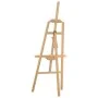 Caballete de pintura madera maciza pino 53,5x95x127 cm de vidaXL, Caballetes de oficina - Ref: Foro24-30220, Precio: 30,09 €,...