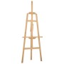 Caballete de pintura madera maciza pino 53,5x95x127 cm de vidaXL, Caballetes de oficina - Ref: Foro24-30220, Precio: 30,83 €,...